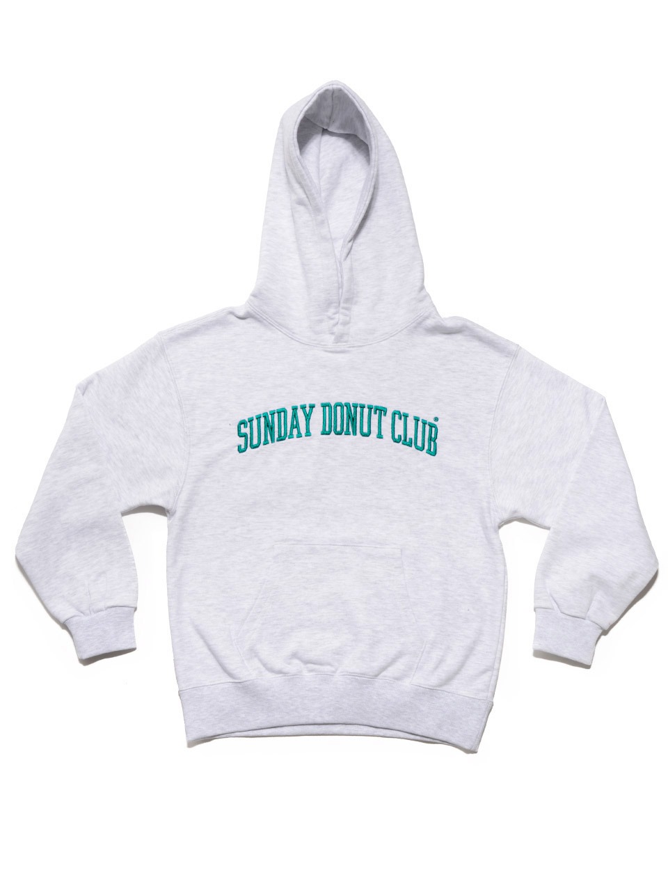 SUNDAY DONUT CLUB HOODIE [Light Grey]
