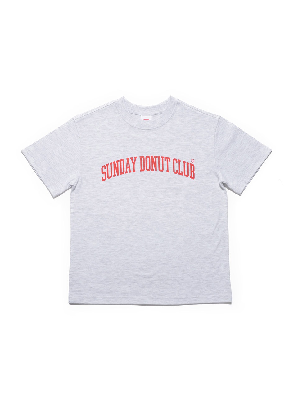 SUNDAY DONUT CLUB TEE [Light Grey]